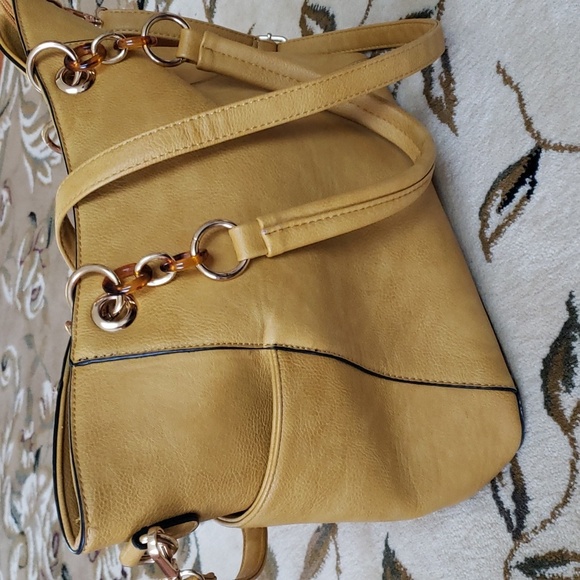 MKF Collection Rylee Tote Handbag Vegan Leather Multi-Functional Crossbody Bag - Picture 6 of 16